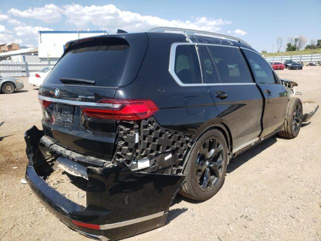 5UXCW2C59KL088092 - 2019 BMW X7 XDRIVE4 BLACK photo 4