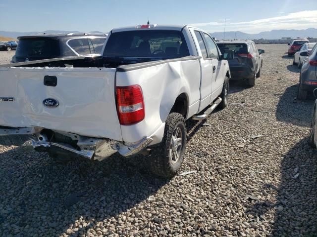 1FTPX145X6KC01438 - 2006 FORD F150 WHITE photo 4