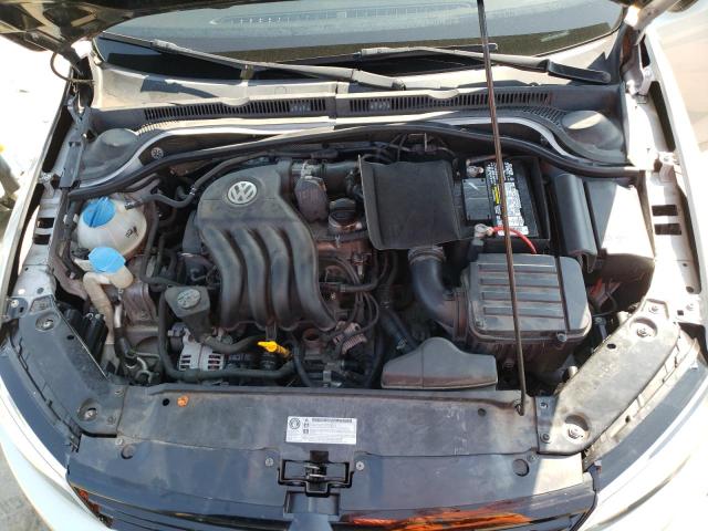 3VW2K7AJ3BM108984 - 2011 VOLKSWAGEN JETTA BASE Արծաթագույն լուսանկար 7