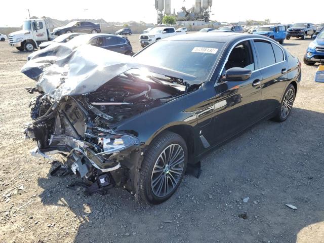 WBAJA9C51JB249679 - 2018 BMW 530E BLACK photo 2