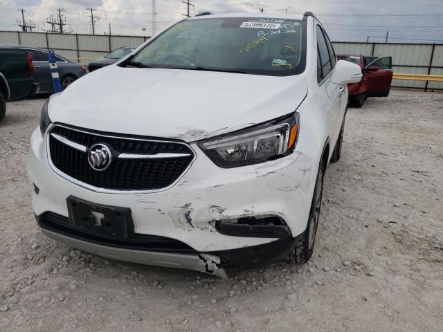 KL4CJASB4KB702404 - 2019 BUICK ENCORE PRE WHITE photo 9