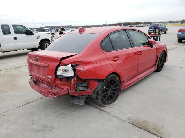 JF1VA1A64F9821429 - 2015 SUBARU WRX RED photo 4