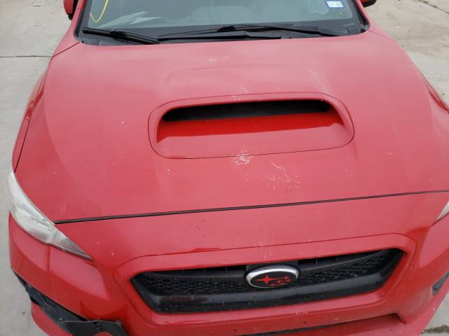 JF1VA1A64F9821429 - 2015 SUBARU WRX RED photo 7