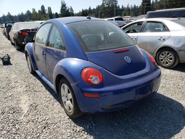 3VWRW31C77M501049 - 2007 VOLKSWAGEN NEW BEETLE 蓝色 照片 3