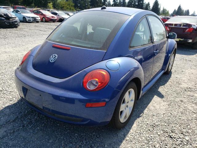 3VWRW31C77M501049 - 2007 VOLKSWAGEN NEW BEETLE 蓝色 照片 4