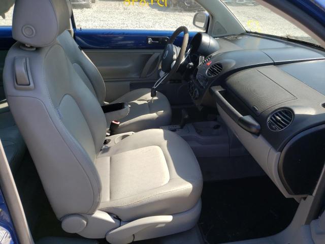 3VWRW31C77M501049 - 2007 VOLKSWAGEN NEW BEETLE 蓝色 照片 5