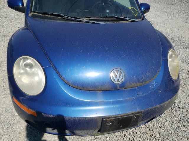 3VWRW31C77M501049 - 2007 VOLKSWAGEN NEW BEETLE 蓝色 照片 9