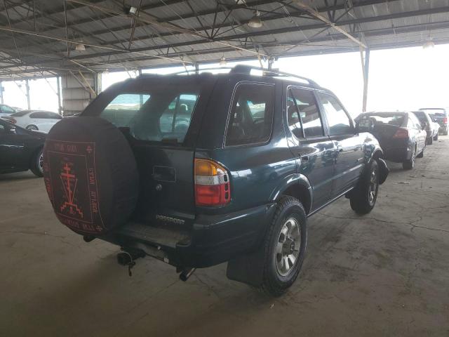 4S6CM58W6X4400268 - 1999 HONDA PASSPORT E 绿色 照片 4