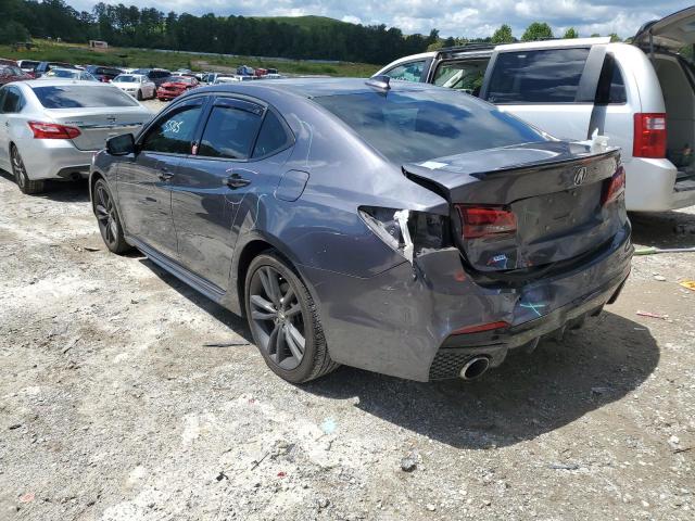 19UUB2F6XJA002399 - 2018 ACURA TLX TECH+A GRAY photo 3