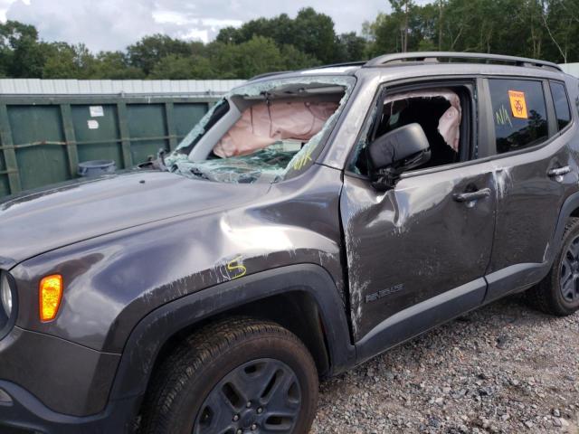 ZACCJBAB4JPH25988 - 2018 JEEP RENEGADE S CHARCOAL photo 9