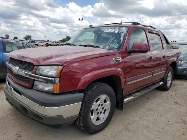 3GNEK12Z15G135564 - 2005 CHEVROLET AVALANCHE MAROON photo 2