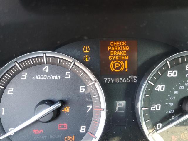 19UUB1F38HA009734 - 2017 ACURA TLX Սև լուսանկար 8