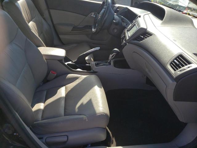19XFB2F90CE023845 - 2012 HONDA CIVIC EXL أسود صورة 5