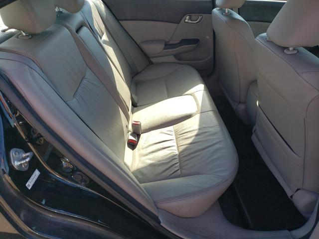 19XFB2F90CE023845 - 2012 HONDA CIVIC EXL أسود صورة 6