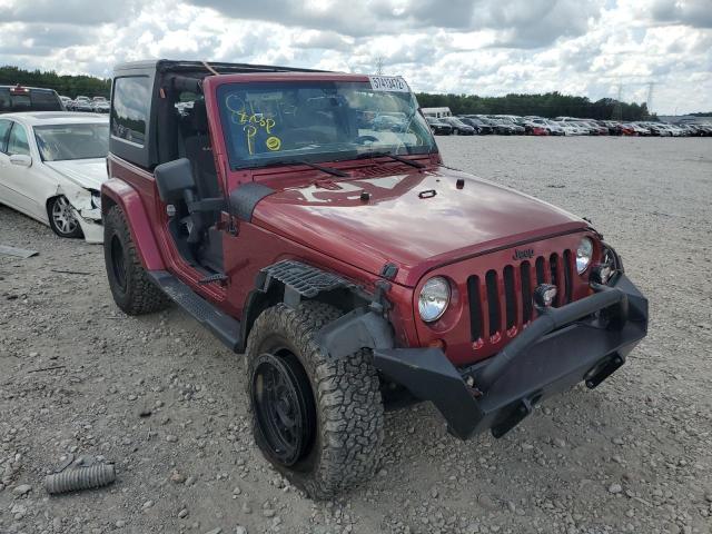 1C4GJWBG2DL501565 - 2013 JEEP WRANGLER S RED photo 1