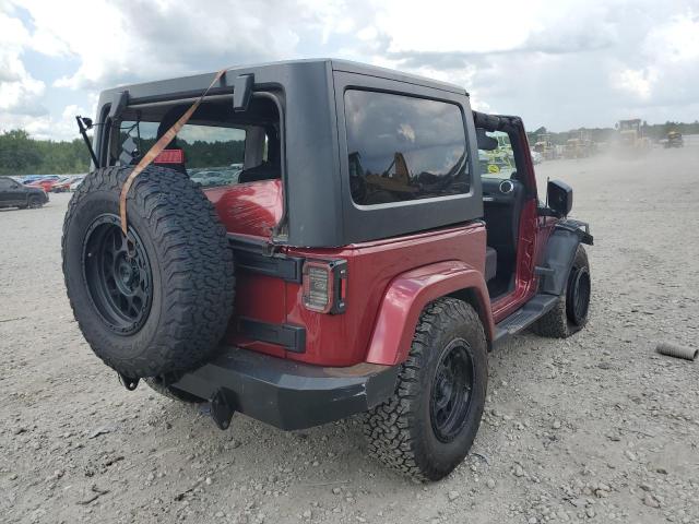 1C4GJWBG2DL501565 - 2013 JEEP WRANGLER S RED photo 4