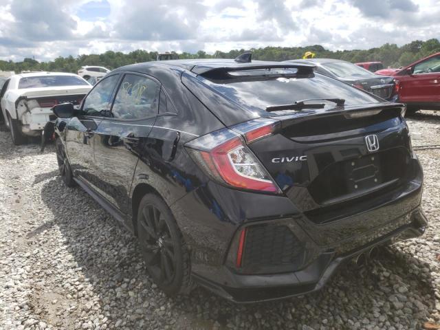 SHHFK7H48HU228506 - 2017 HONDA CIVIC SPOR BLACK photo 3