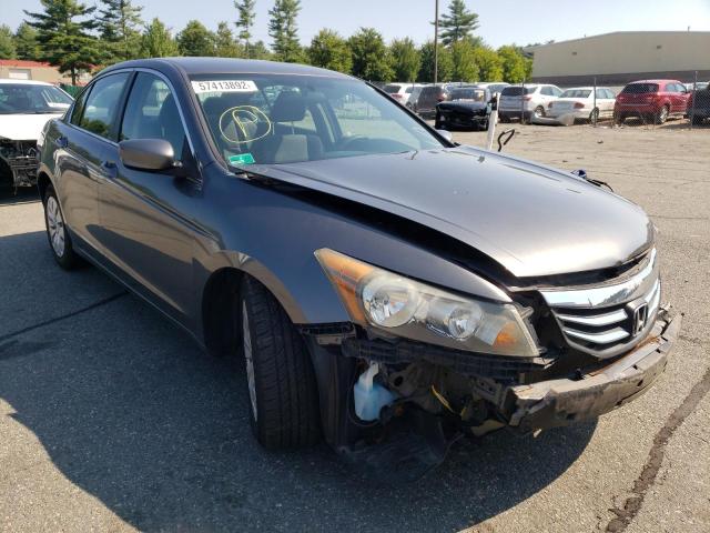 1HGCP2F38CA204230 - 2012 HONDA ACCORD LX GRAY photo 1