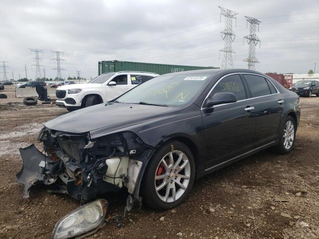 1G1ZE5E74AF237657 - 2010 CHEVROLET MALIBU LTZ შავი ფოტო 2