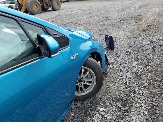 JTDKARFP8J3096748 - 2018 TOYOTA PRIUS PRIM 蓝色 照片 9