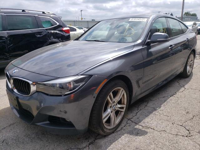 WBA8Z9C53HG452660 - 2017 BMW 330 XIGT GRAY photo 2