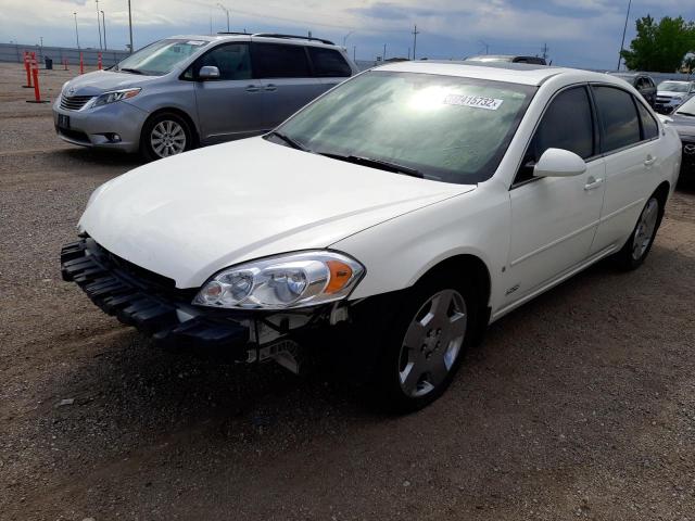 2G1WD58C789186043 - 2008 CHEVROLET IMPALA SUP თეთრი ფოტო 2