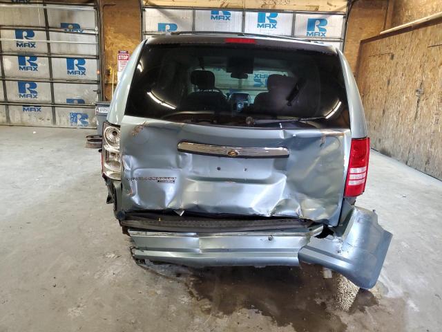 2A8HR54P58R768807 - 2008 CHRYSLER TOWN & COU GRAY photo 9