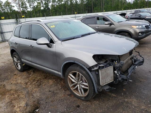 WVGFK9BP6CD003254 - 2012 VOLKSWAGEN TOUAREG V6 GRAY photo 1