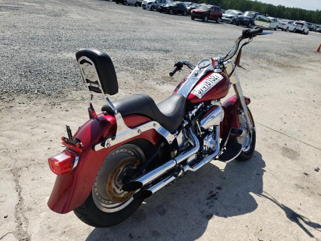 1HD1BMY125Y029574 - 2005 HARLEY-DAVIDSON FLSTF BURGUNDY photo 4