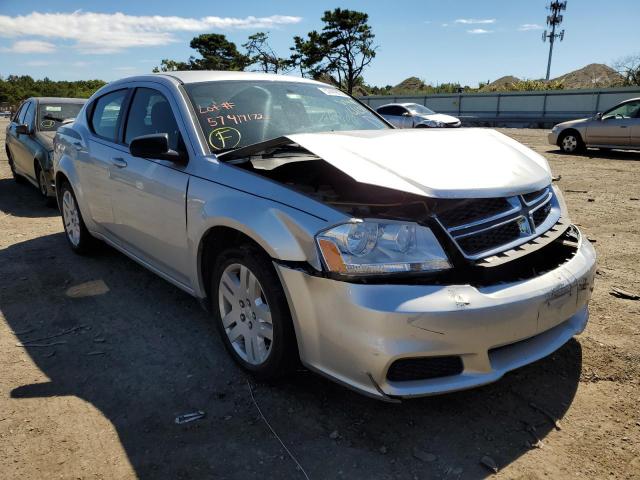 1B3BD4FBXBN616583 - 2011 DODGE AVENGER EX SILVER photo 1