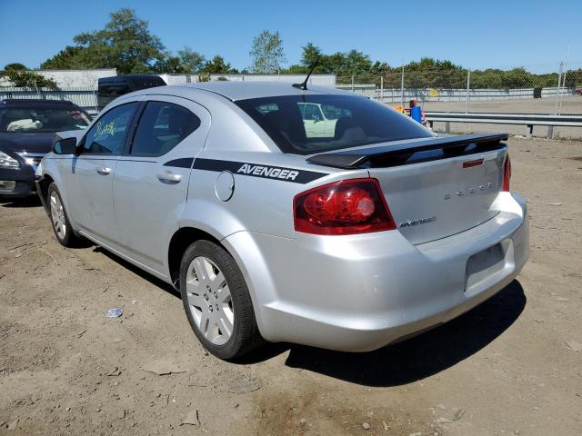 1B3BD4FBXBN616583 - 2011 DODGE AVENGER EX SILVER photo 3