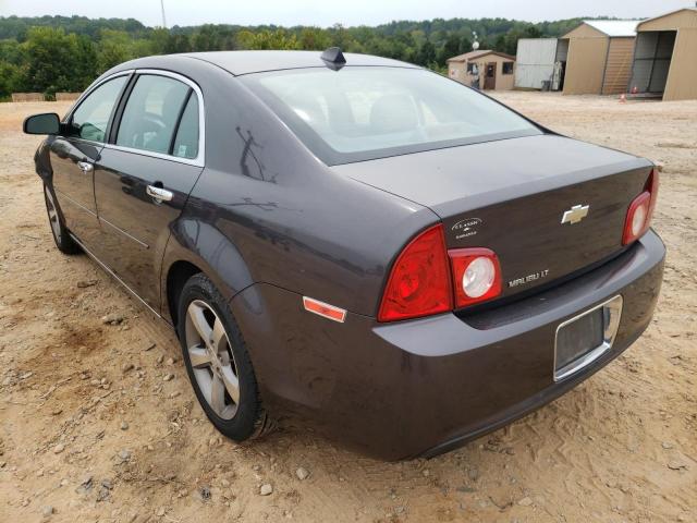 1G1ZC5E05CF253281 - 2012 CHEVROLET MALIBU 1LT ნაცრისფერი ფოტო 3
