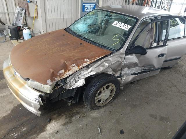 1Y1SK54841Z423754 - 2001 CHEVROLET GEO PRIZM Qəhvəyi foto 9