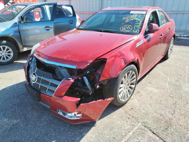 1G6DL5EYXB0170490 - 2011 CADILLAC CTS PERFOR RED photo 2