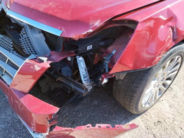 1G6DL5EYXB0170490 - 2011 CADILLAC CTS PERFOR Kırmızı fotoğraf 9
