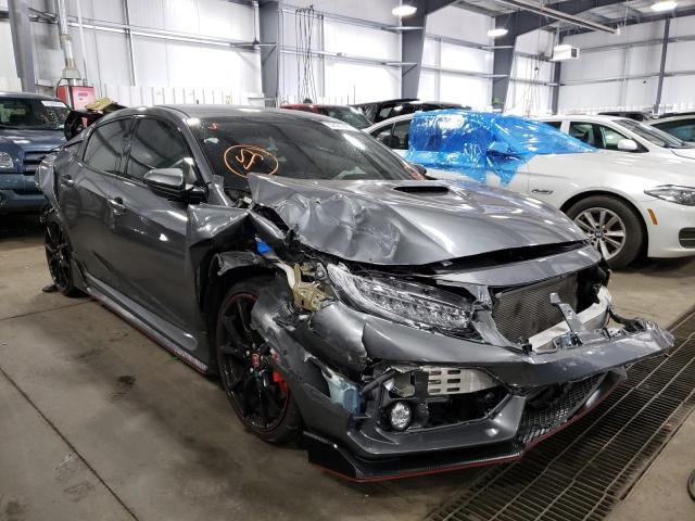 SHHFK8G75JU202274 - 2018 HONDA CIVIC TYPE GRAY photo 1