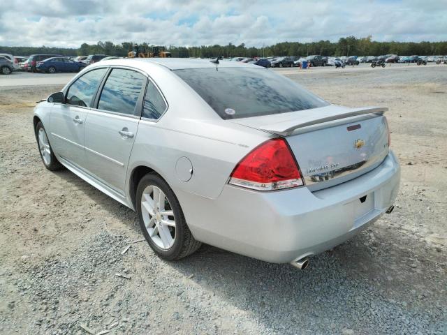 2G1WC5EM4B1201670 - 2011 CHEVROLET IMPALA LTZ SILVER photo 3