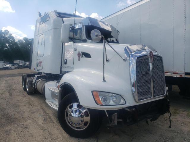 1XKAD49X0DJ356193 - 2013 KENWORTH CONSTRUCTI WHITE photo 1