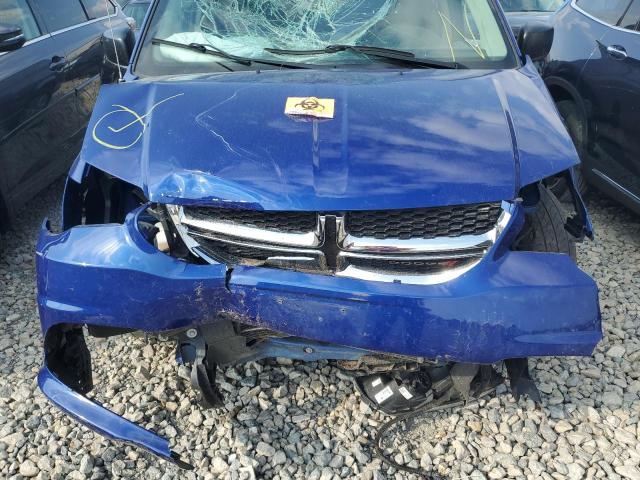 2C4RDGBG4KR786568 - 2019 DODGE GRAND CARA BLUE photo 7