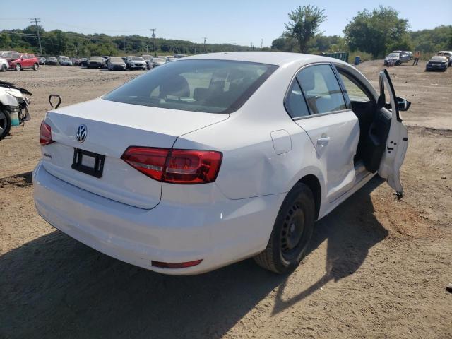 3VW2K7AJXFM344182 - 2015 VOLKSWAGEN JETTA BASE 白色 照片 4