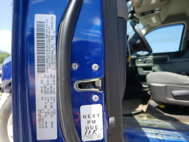 1C6RR7GG8FS743616 - 2015 RAM 1500 SLT BLUE photo 10