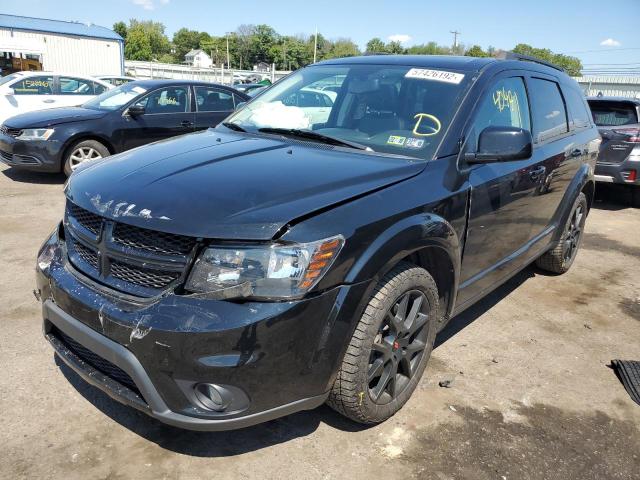 3C4PDDEG3JT320031 - 2018 DODGE JOURNEY GT BLACK photo 2