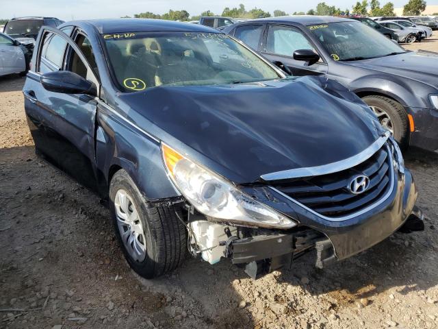 5NPEB4AC2DH511511 - 2013 HYUNDAI SONATA GLS BLACK photo 1