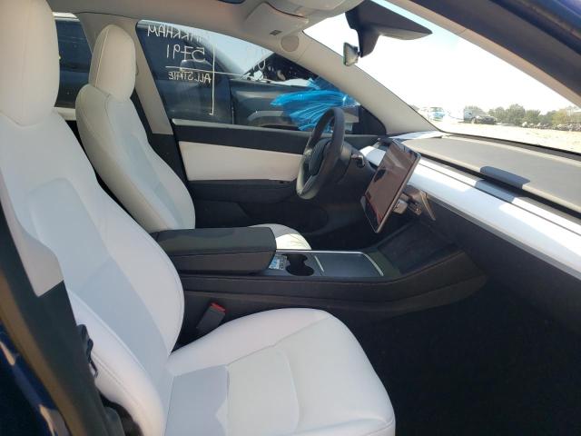 7SAYGDEF8NF399206 - 2022 TESLA MODEL Y أزرق صورة 5