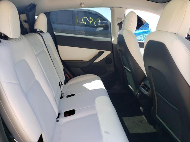 7SAYGDEF8NF399206 - 2022 TESLA MODEL Y أزرق صورة 6