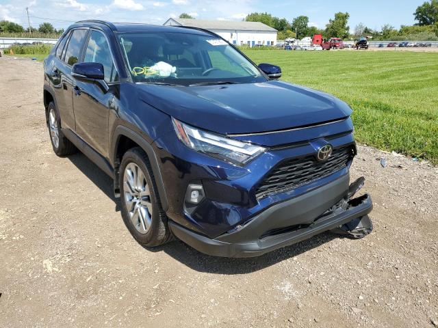 2T3A1RFV6NW259622 - 2022 TOYOTA RAV4 XLE P BLUE photo 1