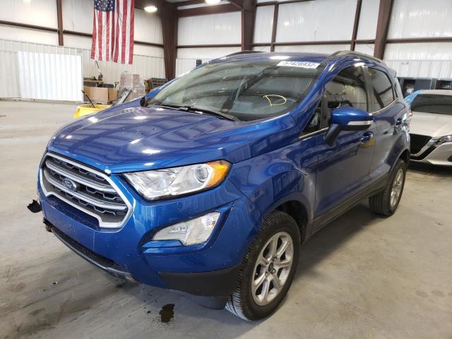 MAJ6S3GL8LC357960 - 2020 FORD ECOSPORT SE  photo 2