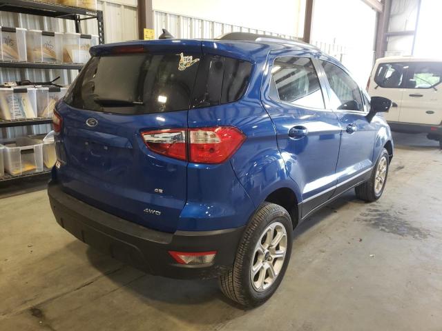 MAJ6S3GL8LC357960 - 2020 FORD ECOSPORT SE  photo 4