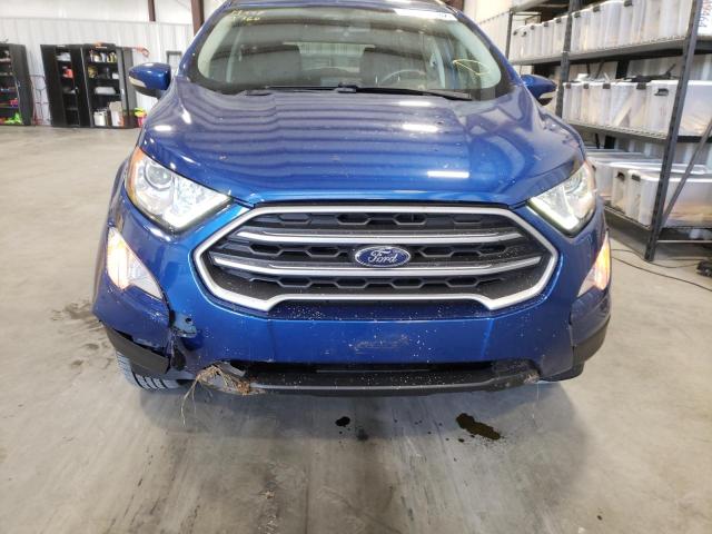 MAJ6S3GL8LC357960 - 2020 FORD ECOSPORT SE  photo 9