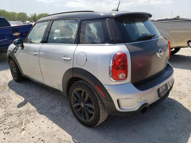 WMWZC3C57CWL83571 - 2012 MINI COOPER S C SILVER photo 3